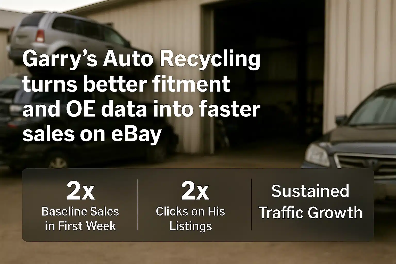 Garry’s Auto Recycling turns better fitment and OE data into faster sales on eBay